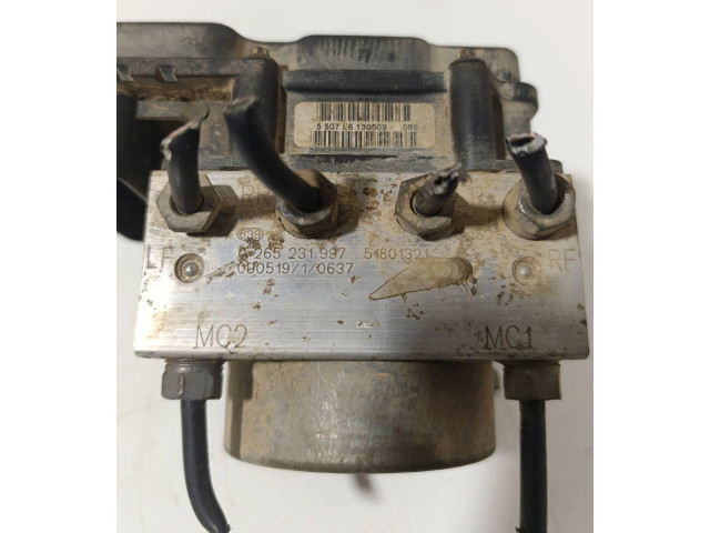 Jednotka ABS 0265231997, 51801321   Fiat Fiorino 2009
