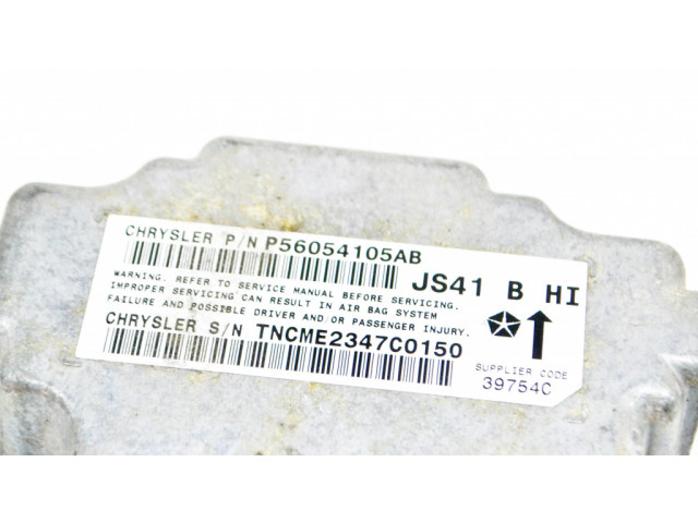 Блок подушек безопасности P56054105AB, 39754C   Chrysler Sebring (JS)