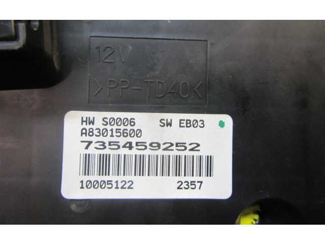 Блок управления климат-контролем 735459252, 735459252   Fiat Linea