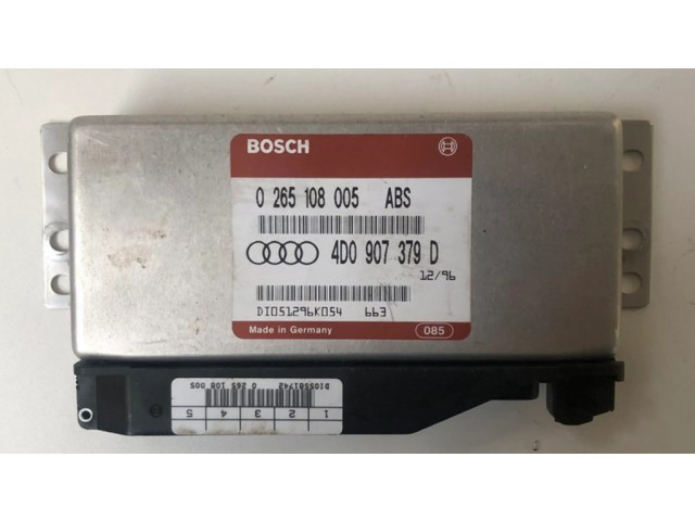 Блок управления АБС 0265108005, 4D0907379D   Audi 100 S4 C4