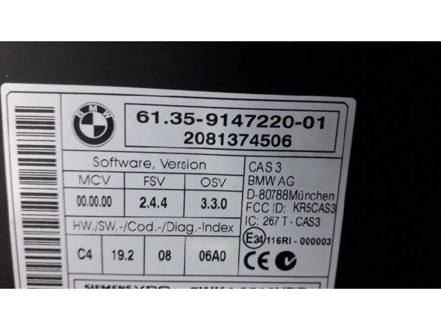 Блок управления 61359147220   BMW 3 E92 E93