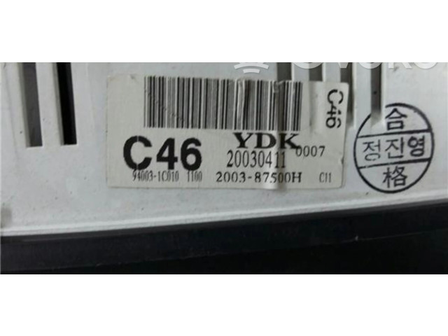 Přístrojová deska  Hyundai Getz 1999 YDKC4620030411, 940031c010  