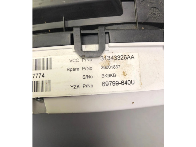 Панель приборов 31343326AA, 36001837   Volvo XC60       