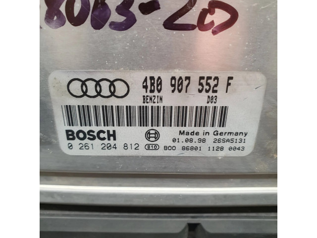 Блок управления двигателя 4B0907552F, 0261204812   Audi A6 S6 C5 4B