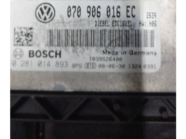 Řídící jednotka 070906016EC, 1039S26400   Volkswagen Multivan T5 2009