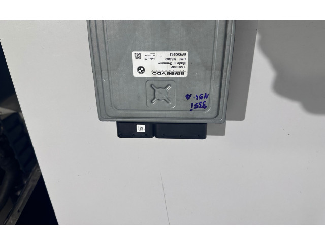 Комплект блоков управления 7583332, MSD80   BMW 3 E92 E93