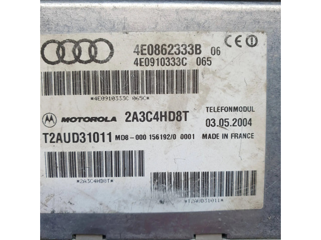 Блок управления 4E0862333B, 4E0910333C   Audi A8 S8 D3 4E