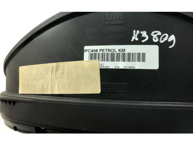 Панель приборов 12781157, K3809   Saab 9-3 Ver2       
