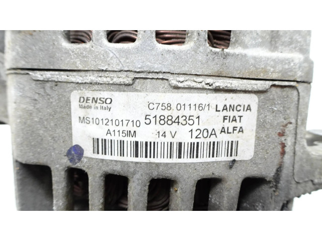 Генератор 51884351, MS1012101710   Alfa Romeo Giulietta 1.6     