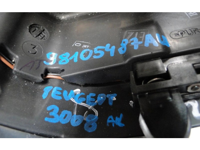 Volant Peugeot 3008 II 2020 98105487AU, 98105487AU  