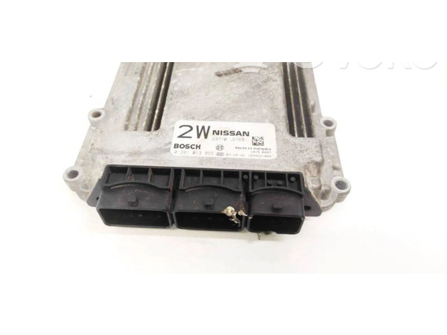 Řídící jednotka 23710JD78B, 0281013855   Nissan Qashqai 2007