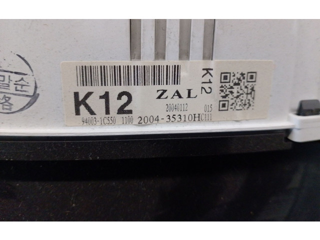 Přístrojová deska  Hyundai Getz 2004 940031C550  