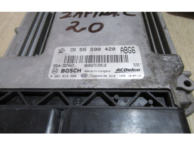 Блок управления 55590420ZAFIRAC   Opel Zafira C