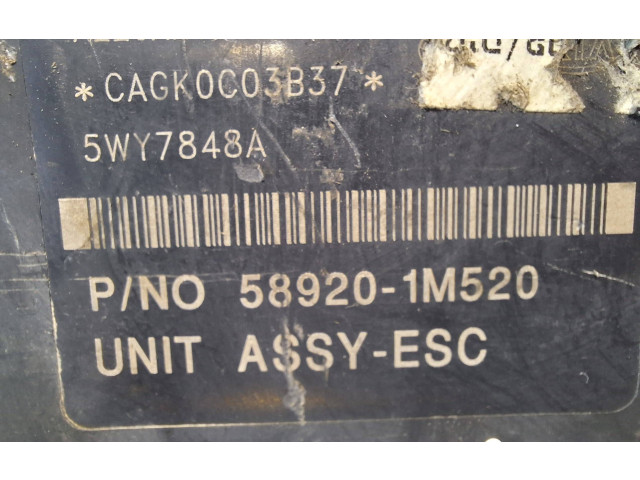Jednotka ABS 58920-1M520   KIA Cerato 2004