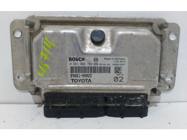 Řídící jednotka 896610H022, 0261208702   Peugeot 107 2007