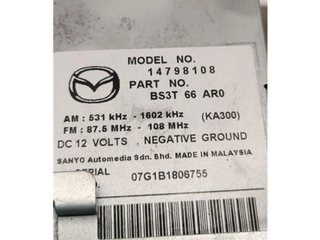 Панель приборов BS3T66ARO, BS3T66ARO   Mazda MX-3       