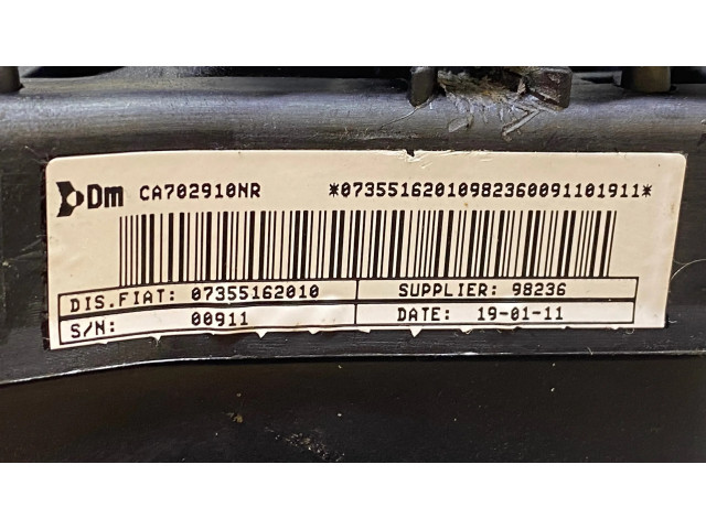 Подушка безопасности водителя 07355162010, CA702910NR   Fiat Punto (199)