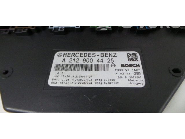 Pojistková skříňka Řídící jednotka BSM A2129004425, A2129009425   Mercedes-Benz SLK R172 2014