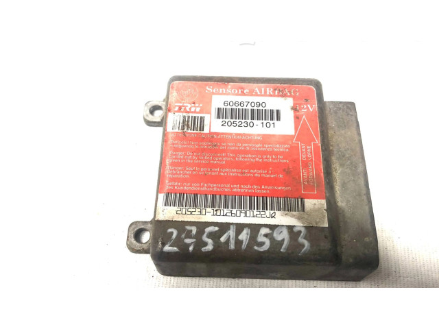 Блок подушек безопасности 60667090, 205230101   Alfa Romeo 166