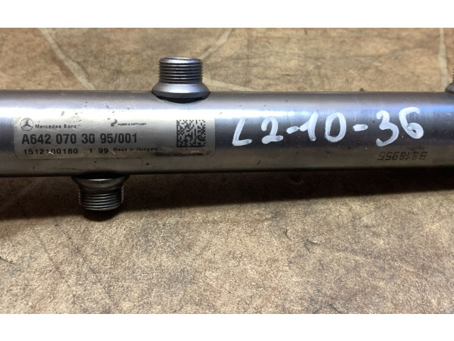 Vstřikovací lišta A6420703095   Mercedes-Benz C W204    OM 642.830 