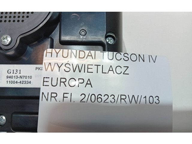 Přístrojová deska  Hyundai Tucson IV NX4 2021 94013N7010, WYŚWIETLACZ LICZNIK ZEGAR  