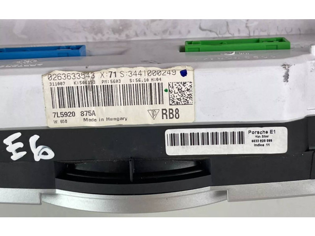 Панель приборов 7L5920875A   Porsche Cayenne (9PA)       