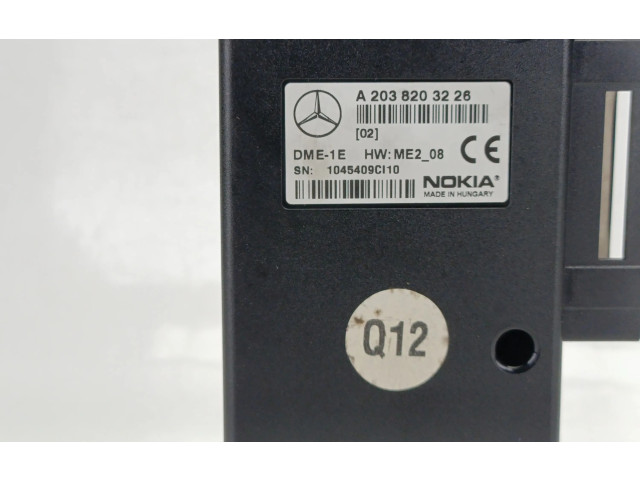Блок управления A2038203226   Mercedes-Benz C AMG W203