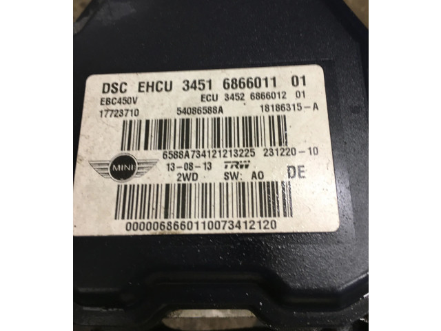 Jednotka ABS 6866011, 54086588A   Mini Cooper Countryman R60 2013