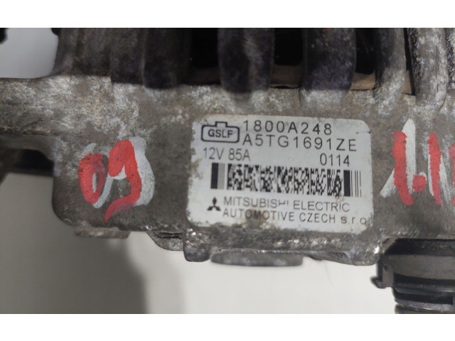 Генератор A5TG1691ZE, 1800A248   Mitsubishi Colt      
