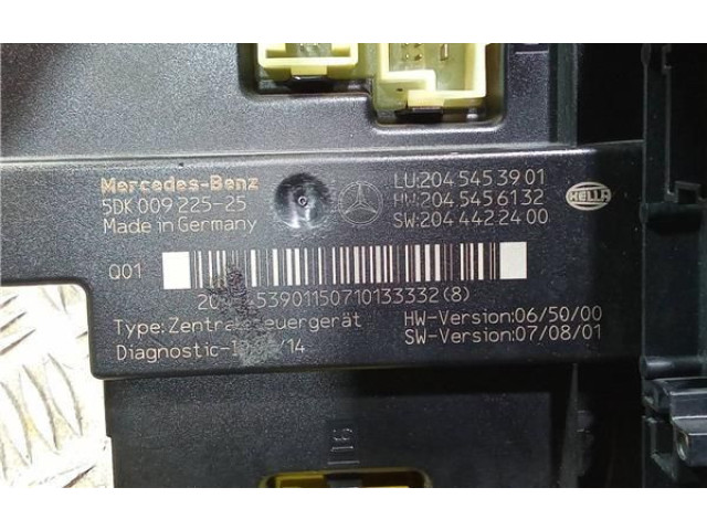   Pojistková skříňka 2045453901, 5DK00922525   Mercedes-Benz C W204 2007