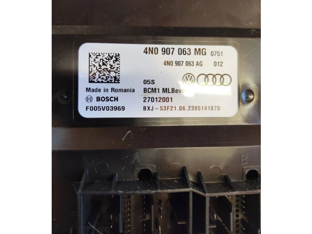 Блок управления 4N0907063MG, F005V03969   Audi A8 S8 D5