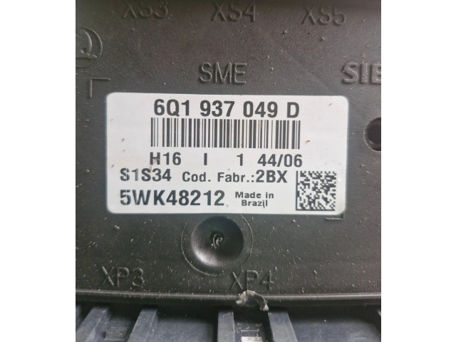 Блок комфорта 6Q1937049D, 5WK48212   Volkswagen Fox   