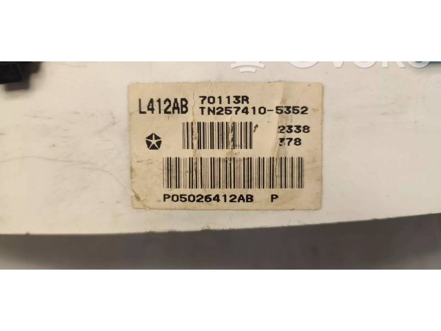 Панель приборов P05026412AB, L412AB   Chrysler 300M       