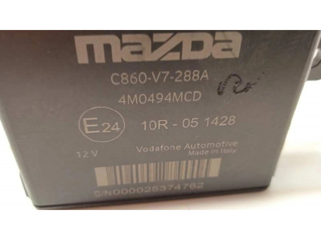 Блок управления C860V7288A   Mazda 2