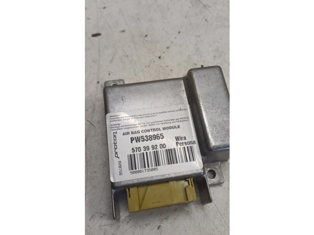 Блок подушек безопасности PW538965, 570399200   Proton Persona I (C95, C96, C97, C98, C99)
