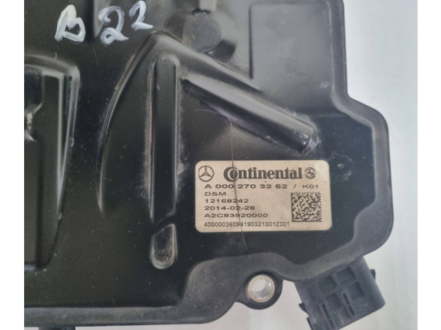 Блок управления коробкой передач A0002703252, 12168242   Mercedes-Benz E W212