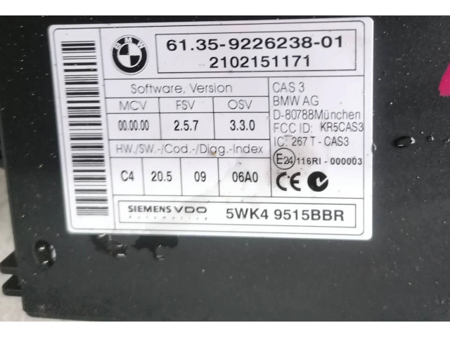 Řídící jednotka 9226238, 2102151171   BMW 1 E82 E88 2010