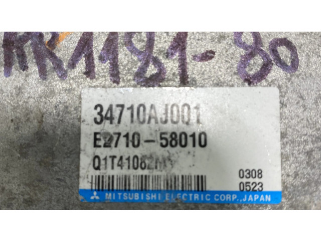 Блок управления E271058010, 34710AJ001   Subaru Impreza IV