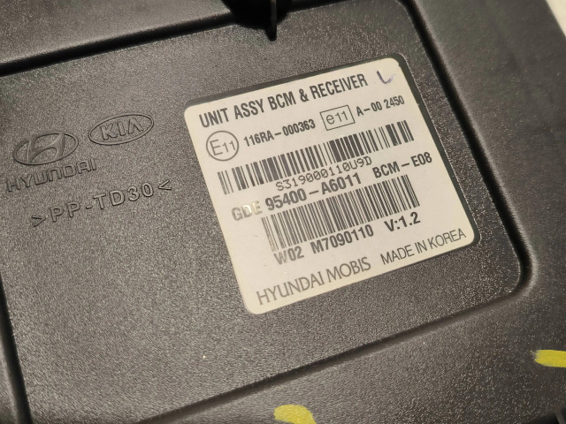 Pojistková skříňka Řídící jednotka BSM 95400A6011, GDE95400A6011   Hyundai i30 2013