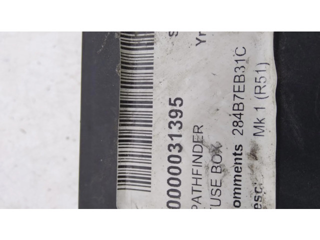   Pojistková skříňka 0000031395, 284B7EB31C   Nissan Pathfinder R51 2007