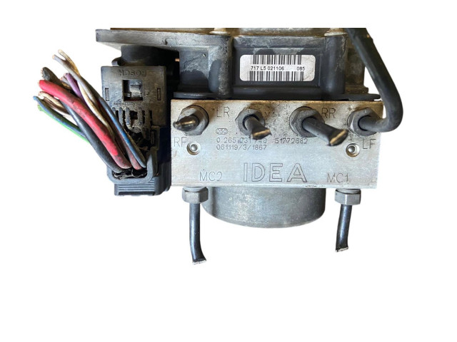 Блок АБС 51772682, 0265231740   Fiat  Idea   -  года