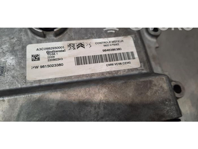Řídící jednotka 9846386380   Peugeot 2008 II 2022