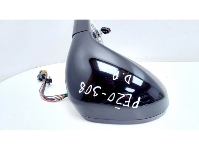 Zpětné zrcátko pravé Peugeot 308 2009  E20206040, 12503410M4  