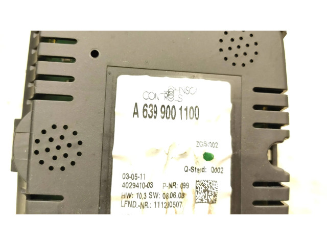 Панель приборов A6399001100, 402941003   Mercedes-Benz Vito Viano W639       
