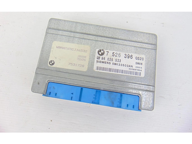 Блок управления коробкой передач 7526396, 7526396   BMW 3 E46