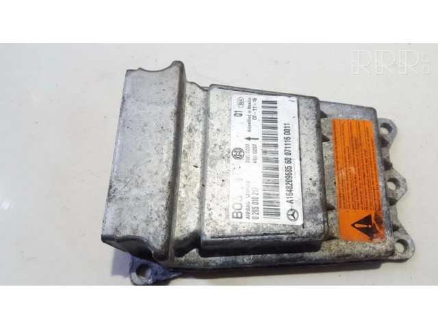 Блок подушек безопасности 0285010217, A1648209685   Mercedes-Benz GL X164