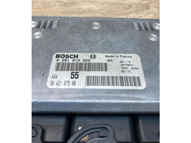 Řídící jednotka 9642187580, 0281010555   Nissan Micra 1993