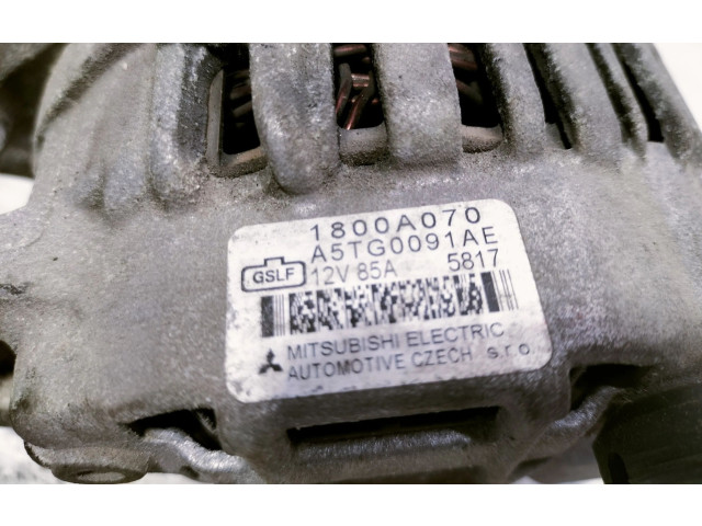 Генератор 1800A070, A5TG0091AE   Mitsubishi Colt      