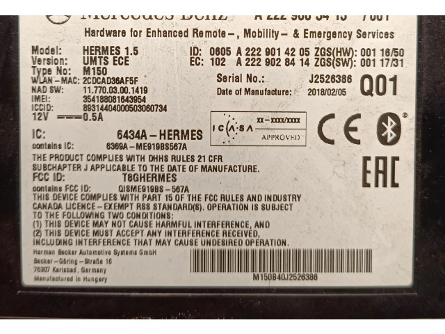 Zpětné zrcátko  Mercedes-Benz E W213 2017  A2229005415, A2229028414  