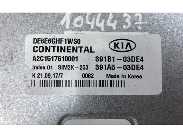 Řídící jednotka A2C1517610001, 391B103DE4   KIA Niro 2016